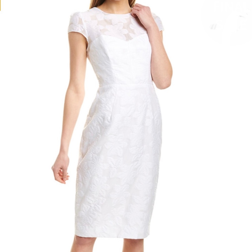 Gorgeous White Milly Carolina Dress